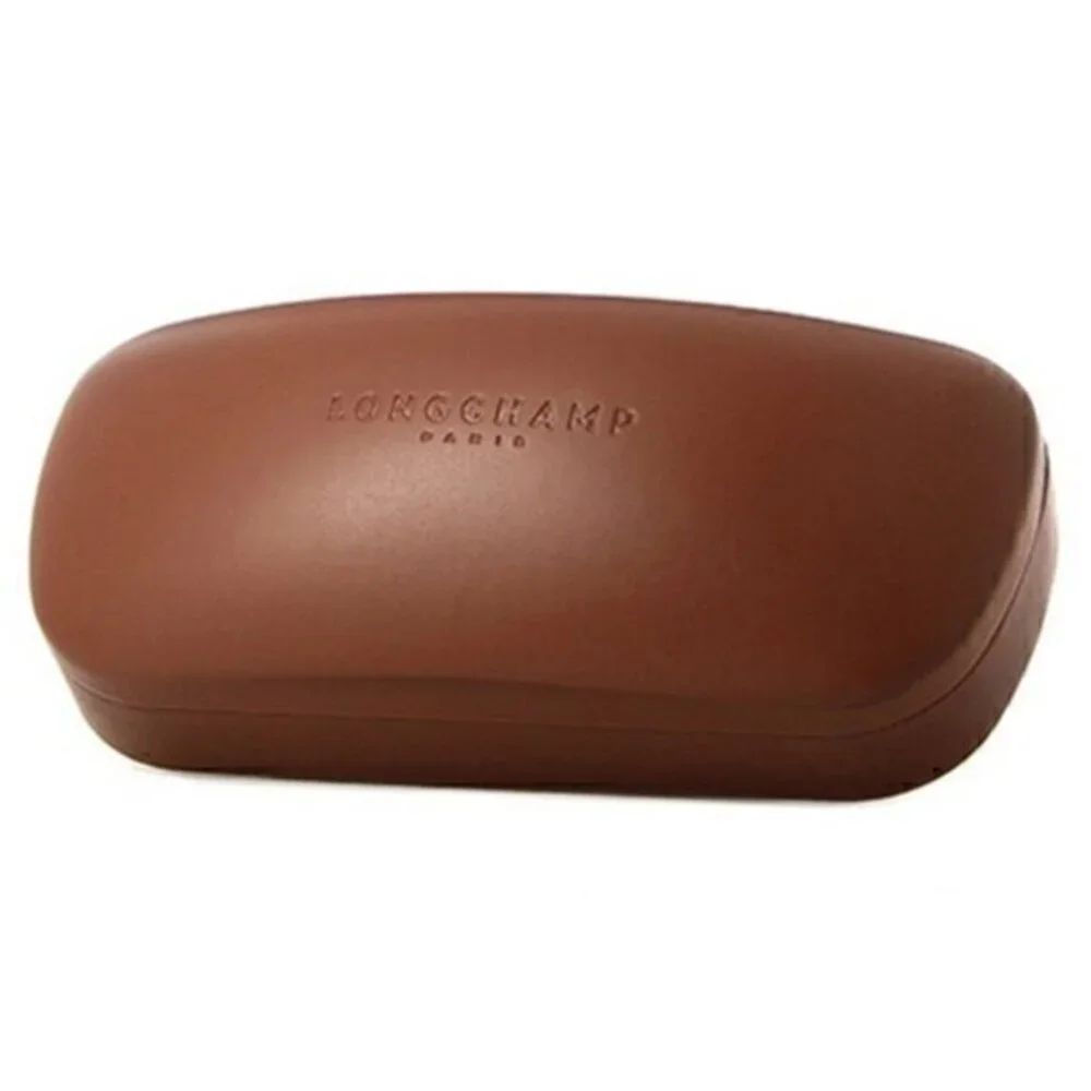 Longchamp Hard Clam Shell Glasses Sunglasses Case in Brown‎